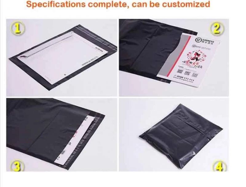 Custom Printed Express Courier Package Compostable Poly Mailers Shipping Envelopes Plastic Mailing Bags for Clothing