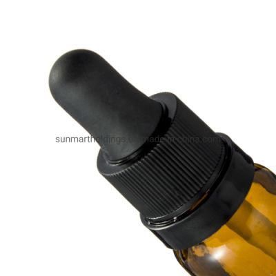 Tube Plastic and Rubber Droppers with Glass Bottle