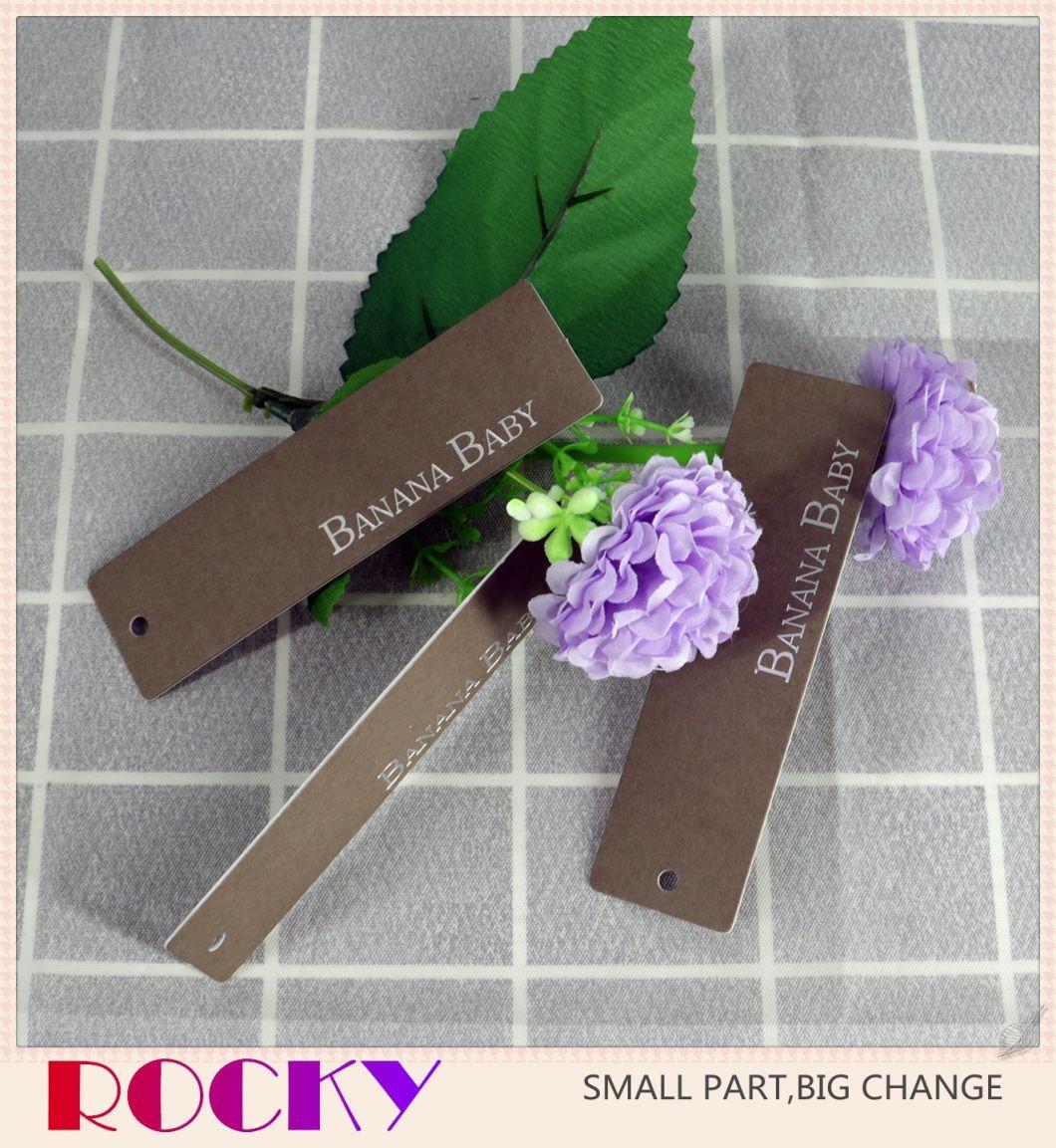 Custom Hangtag for Clothing Tags Clothes Label with Custom Logo Manufacturer