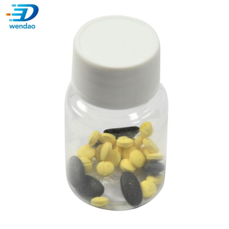 60ml 80ml 100ml 120ml HDPE Medicine Bottle Tablet Sample Bottle Capsule Cans White Food-Grade Health Product Bottles