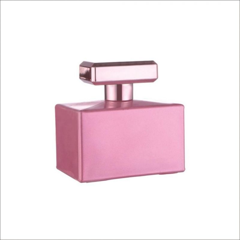 100ml Pink UV Spray Paint Perfume Bottle Glass Bottle Can Be Customized Color