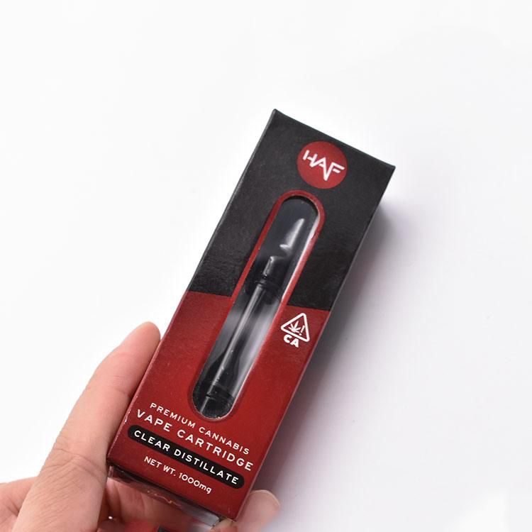 Design Custom Disposable E-Cigarette Red Color Drawer Box