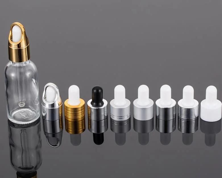 Frosted White Glass Essential Oil Dropper Bottle for Cosmetic Packaging