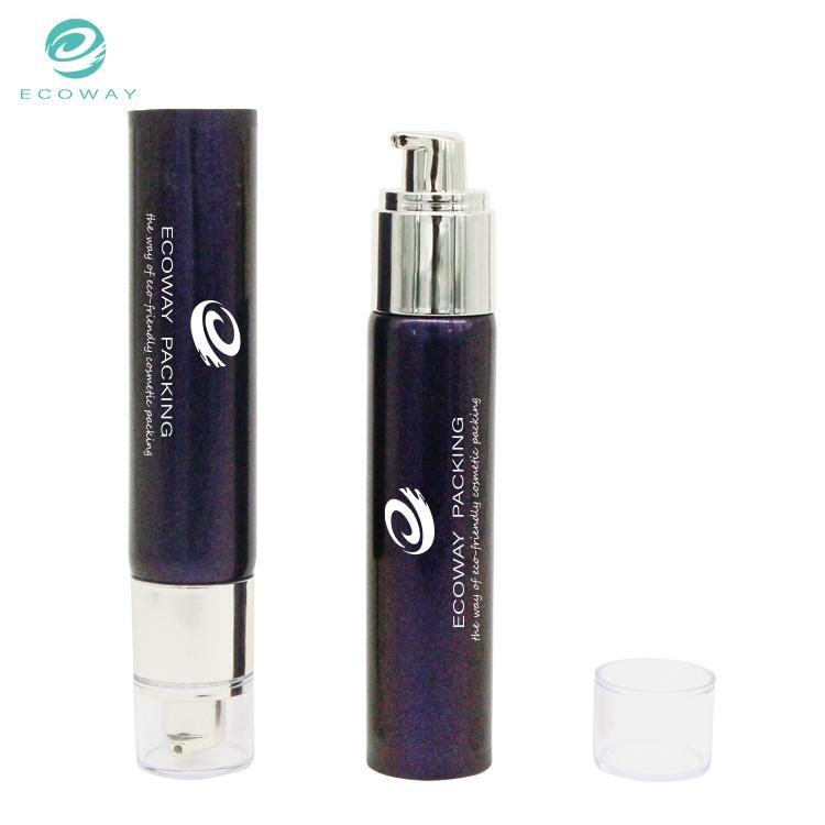 New Products Clear Plastic Empty Cream Cosmetic Tube Packaging