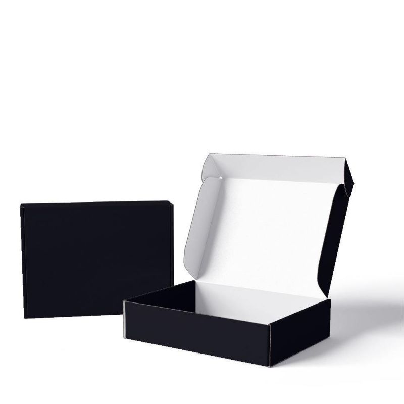 [Baiyue]Cardboard Paper Photo Album Packing Box Made in China Black Box Candle Packaging Gift Box