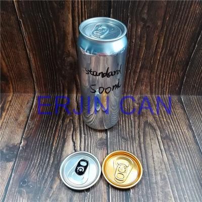 Empty Aluminum Can Standard 500ml 16.9oz for Sale