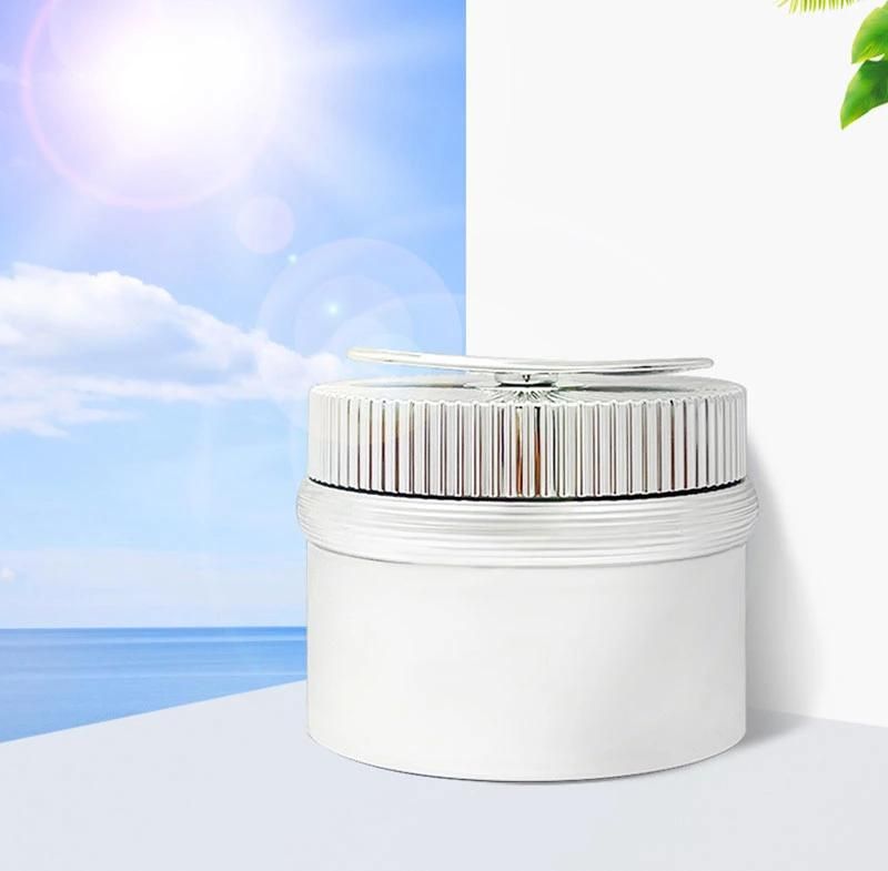 Best Selling Skincare Packaging 100g 150g 200g 250g Gold Silver White Cosmetic Plastic Jar