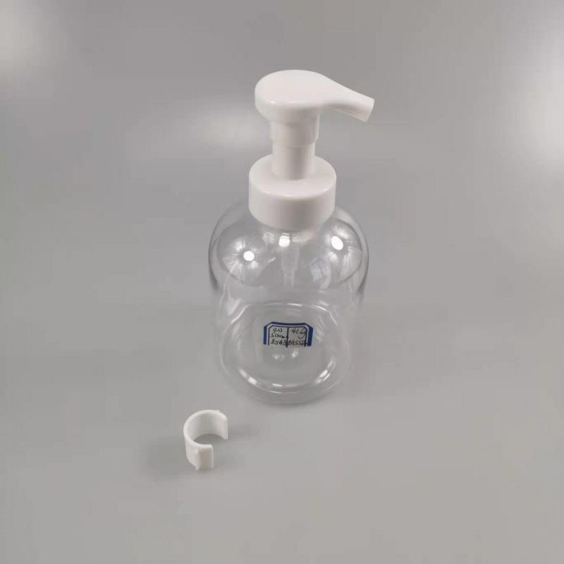 500ml Round Pet Facial Cleanser Press Bottle Hand Sanitizer Container Plastic Foam Bottle