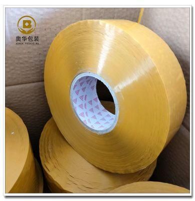 Yellow BOPP Sealing Packaging Adhesive Tape