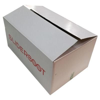 Factory White Locked Bottom Packaging Kraft Paper Boxes