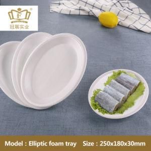 Elliptic Foam Tray