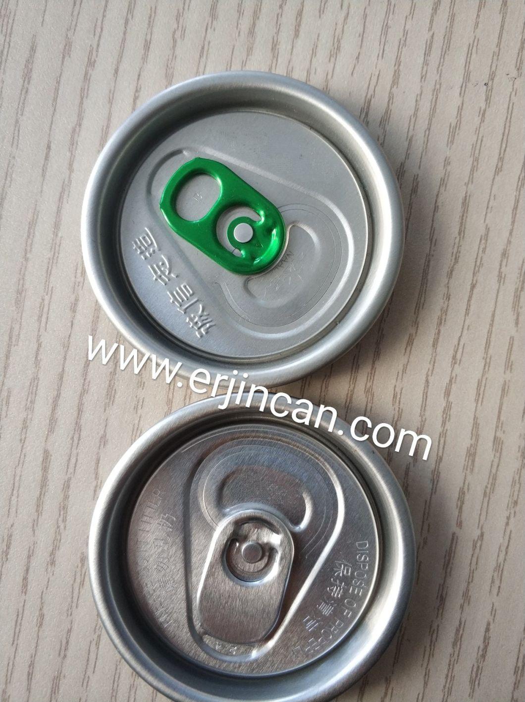 Wholesale Ring Pull Tab Aluminum Can with Lid