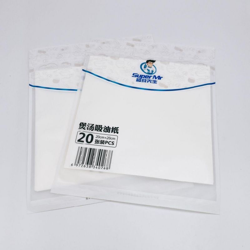 Food Grade Oil-Absorbent Grease Insulation Paper Barbecue Grease Proof Paper