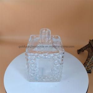 Wholesale Empty Alcohol Liquor Drink 500ml/750ml/1000ml Absinthe Bacardi Vodka Brandy Glass Bottle with Screw Cap