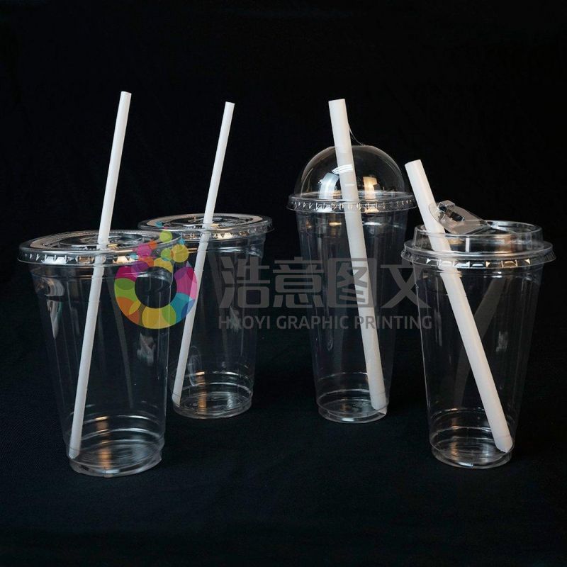 China Wholesale Disposable Milk Tea Straw Degradable Material Independent Packaging