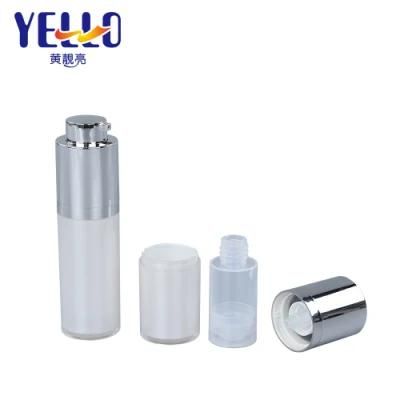 China Round Bottle OEM/ODM Skin Care Packaging Airless Cosmetic Bottles