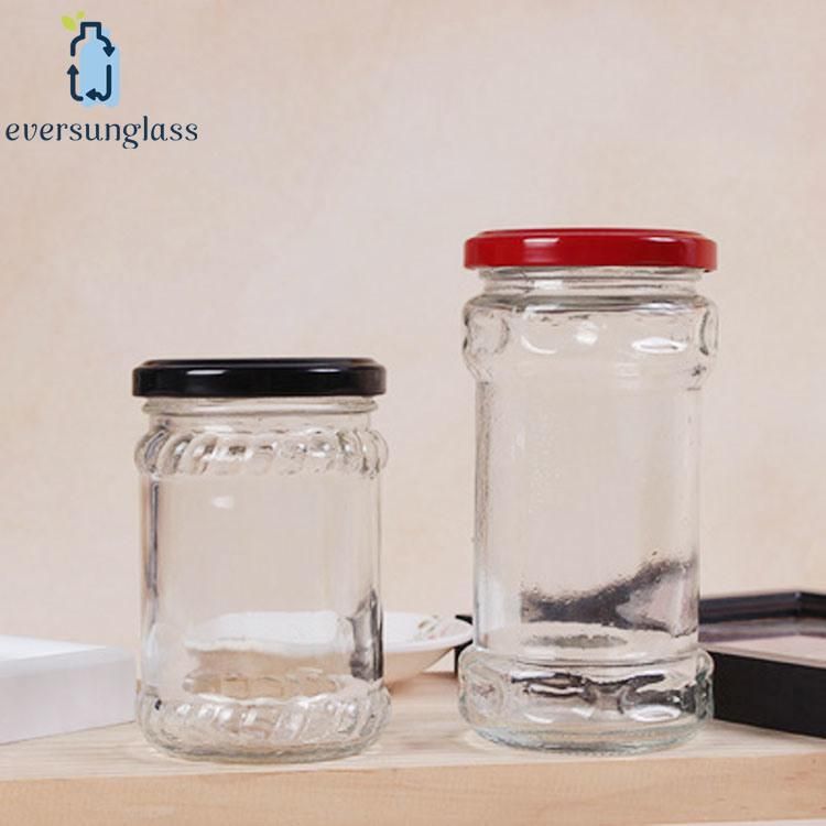 Beef Chili Sauce Glass Jar 250ml 280ml Food Storage Jar