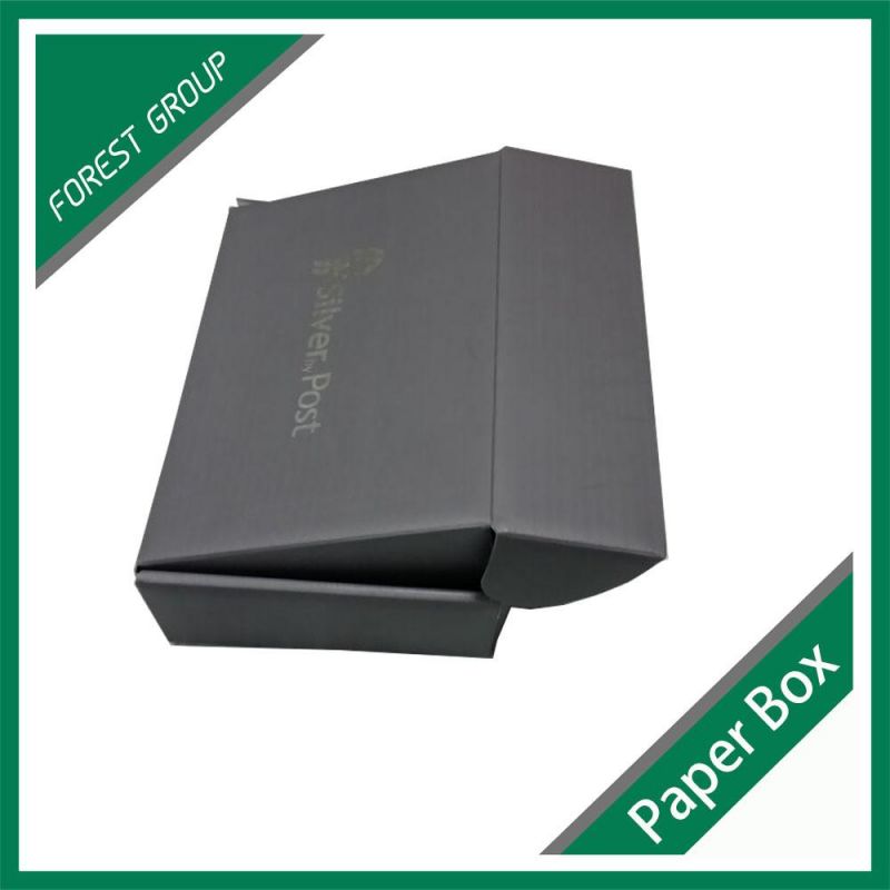 Full Black Color Corrugated Cardboard Box