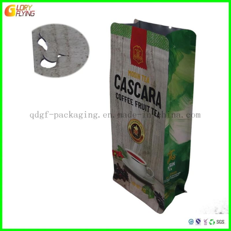 Packaging Supplier Printed Zipper Self - Sealing Laminated Stand up Bags Kraft Paper Plastic Packaging Coffee Tea Bags