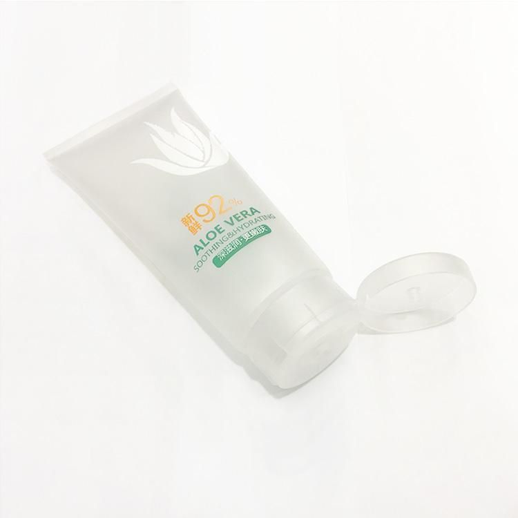 Empty Plastic Squeeze Tube with Flip Top for Body Lotion Plastic Cosmetic Tube Sugarcane Tube