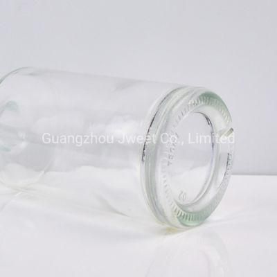 Round Clear Glass Bottle Vodka Bottles with Cork