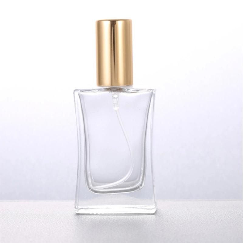 30ml 50ml Perfume Scent Glass Pump Bottle for Sale