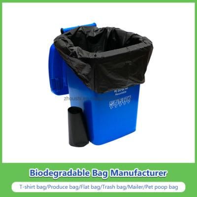 Heavy Duty Biodegradable Black 30 Rolls Rubbish Plastic Garbage Bag