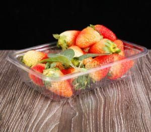 Disposable Frozen Food Tray Packaged Black Red Supermarket Meat Blister Packing Plastic Food Tray