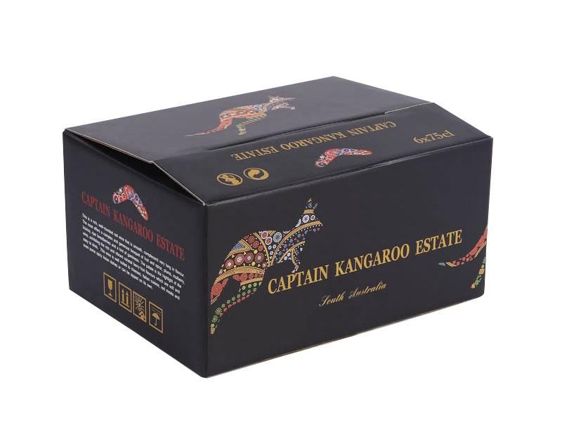 Wholesale Custom Premium Matte Black Printed Folding Heavy Duty Corrugated Cardboard Packaging Carton Wine Bottle Moving Flat Boxes with Dividers