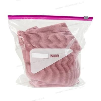 Easy Open Tabs Sandwich Size Zipper Freezer Slider Bag in Color Box