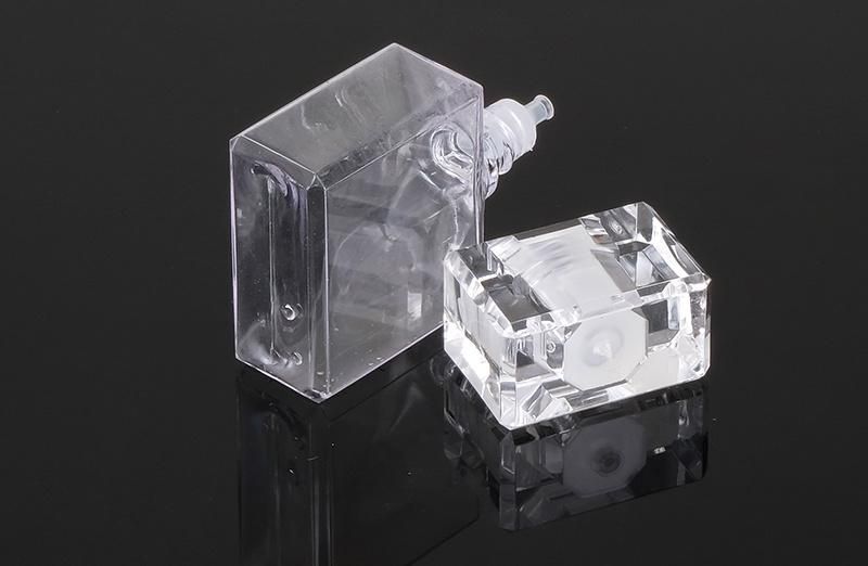 Wholesale Transparent Customized Plastic Cosmetic Packaging Ampoule Oil Essential Bottle