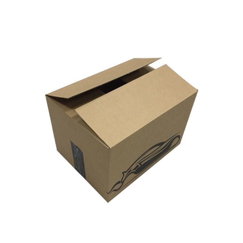 Customized Recycled Kraft Paper Folding Packaging Carton Box with Printing for Shipping