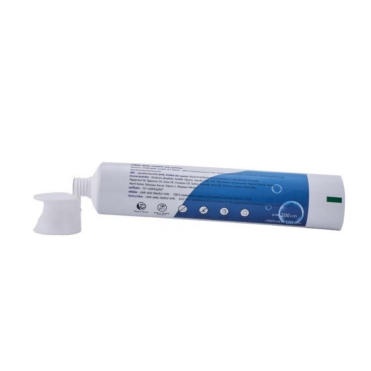 Hot Sale Hotel Empty Aluminum Toothpaste Tube