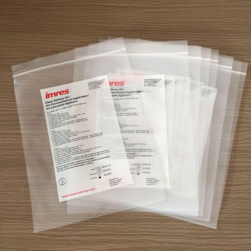 Wholesale Custom Printed Zip Lock Reclosable Clear Zipper Plastic Bag