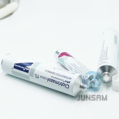 South American Pharmacy Packaging Pure Aluminium Tube Collapsible Container