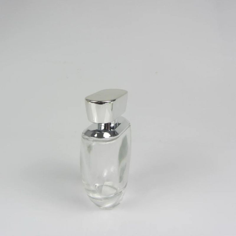 Selling Perfume Fragrance Glass Bottle with Silver Spray and Cap