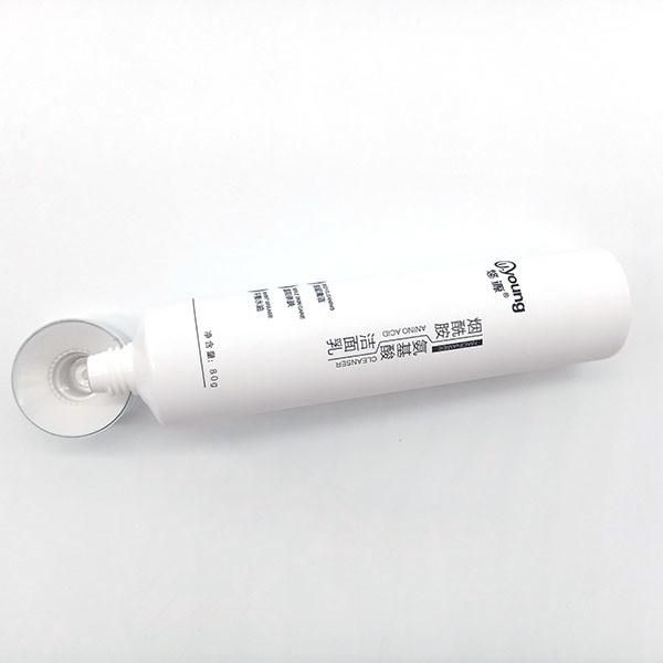 Customized Face Wash Tube Plastic Cosmetic with Screw Cover