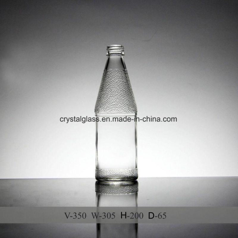 Carbonated Coca Cola Glass Bottle with Crown Cap 300ml