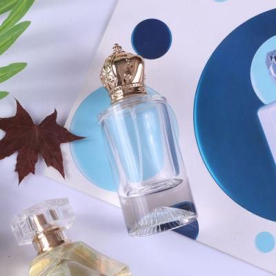 Wholesale 30ml 50ml Glass Spray Bottle Perfume Glass Bottles Empty Bottles Pump Crimp Spray Pump Bottle