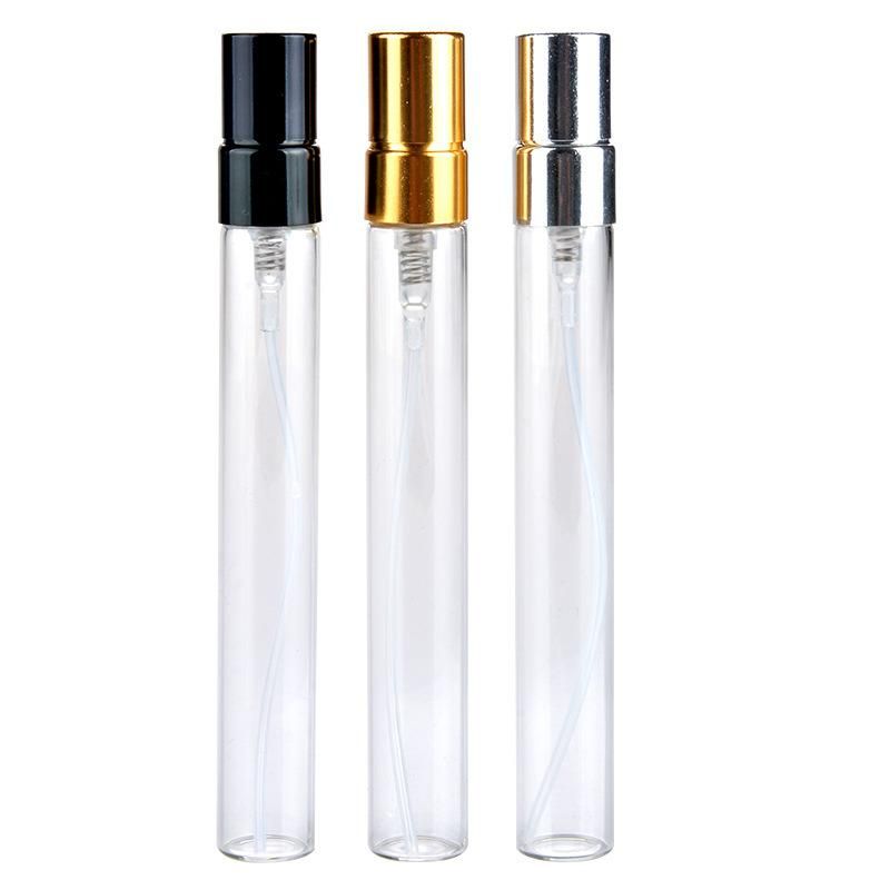 Wholesale 10ml Portable Refill Perfume Spray Glass Bottle with Paper Box Packaging