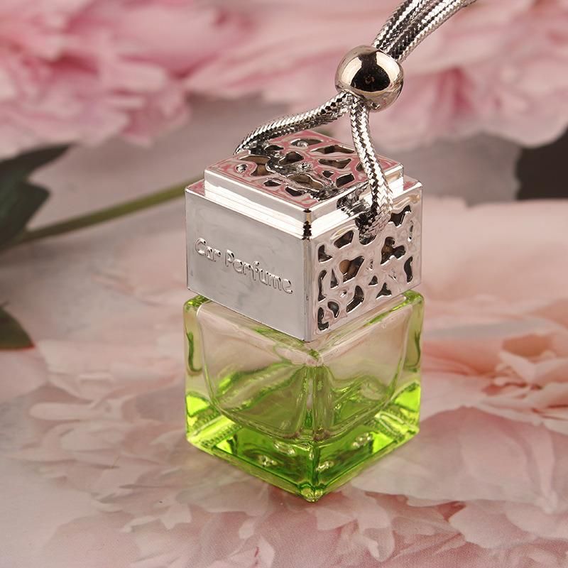 8ml Wholesale Glass Perfume Bottle Car Fragrance Pendant Empty Perfume Hanging Diffuser