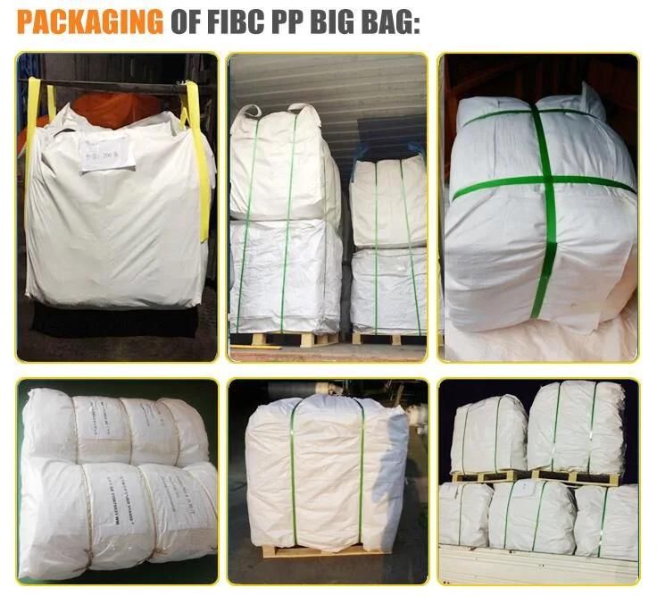 Inner Partition Baffle FIBC Jumbo PP Big Bags for Chemical Powder