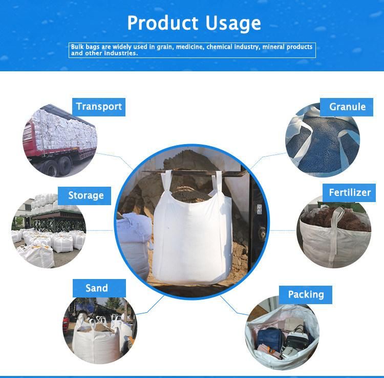 Factory Price Virgin Polypropylene Bulk Bags FIBC Bag