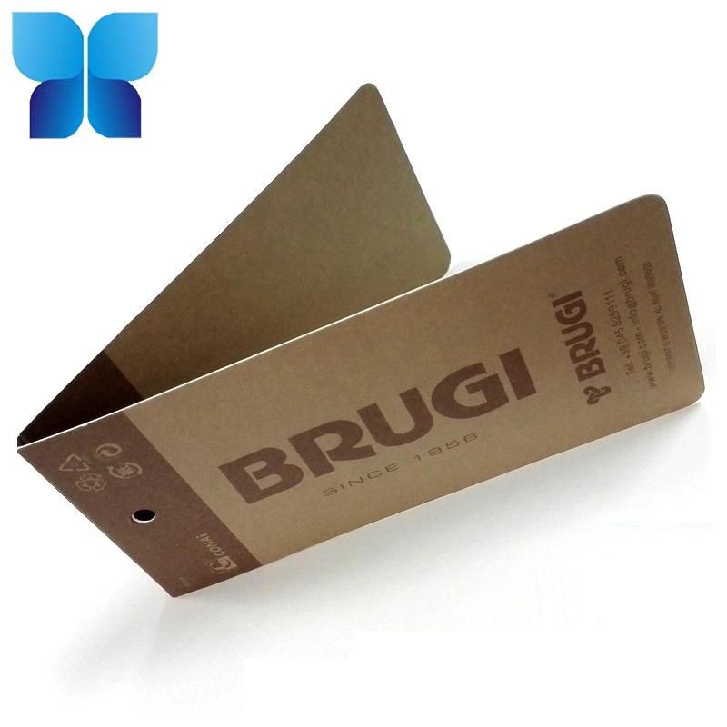 Eco-Friendly Paper Hang Tag Used for Fashion Clothing Fabric