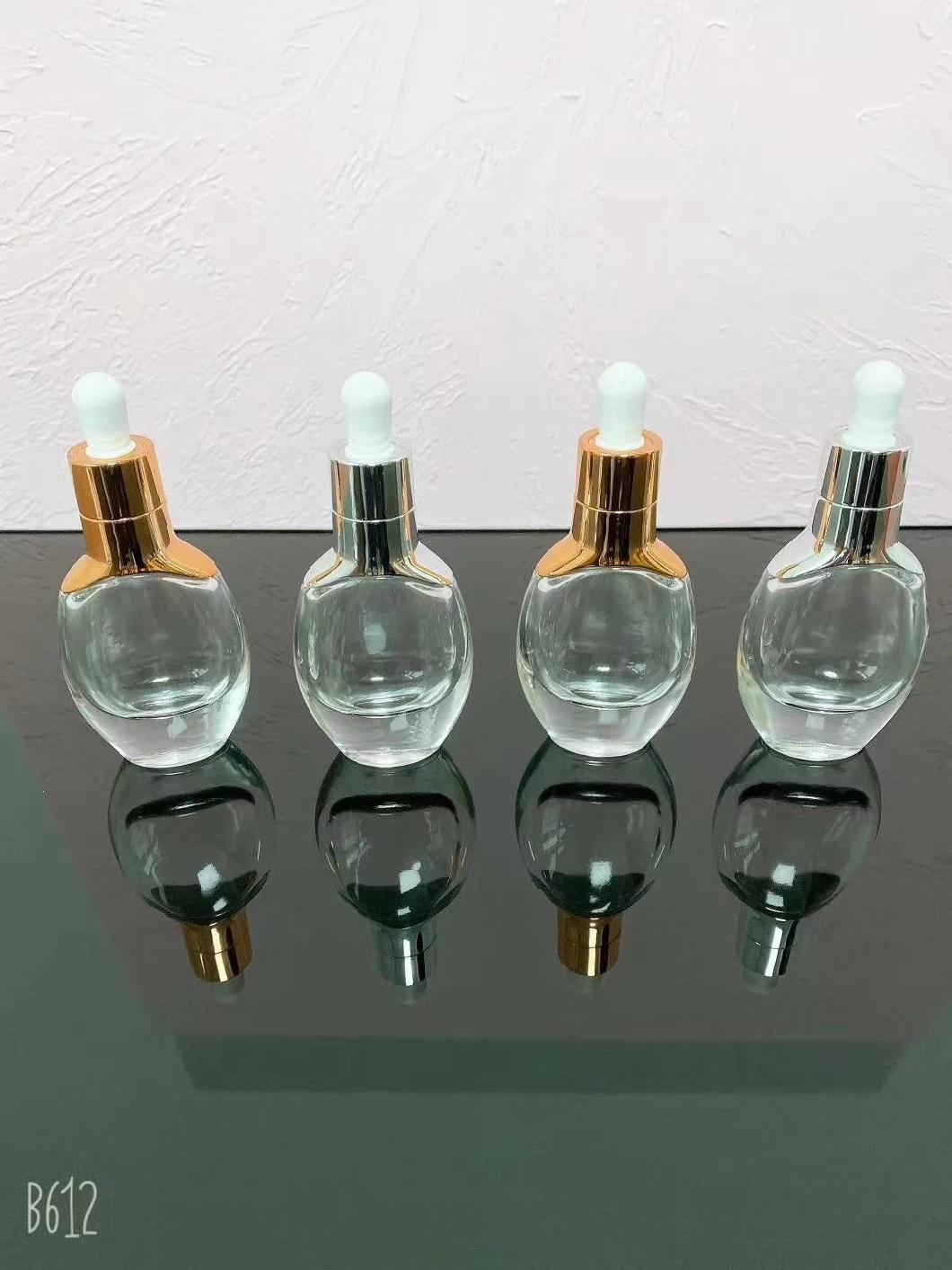 Ds012  High Quality Glass Facial Cream Empty Bottle Have Stock