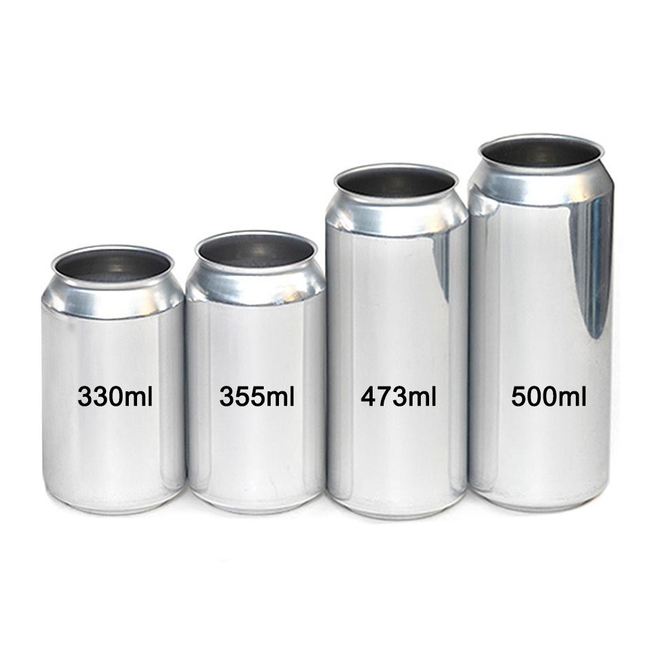 Standard 473ml Beer Cans with 202 Sot Lids