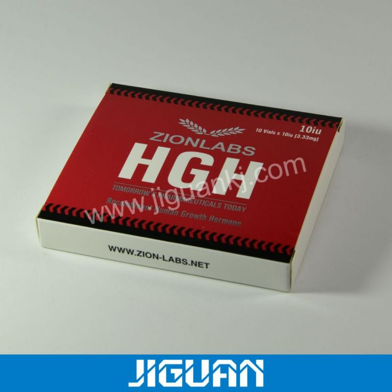 Various 10 Ml Hot Stamping Holographic Vial Paper Packaging Box