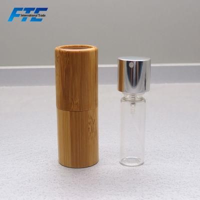 Eco-Friendly Spray Perfume Refillable Bamboo Perfume Bottle