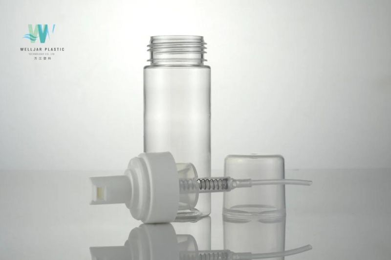 200ml Pet Transparent Round Foam Bottle