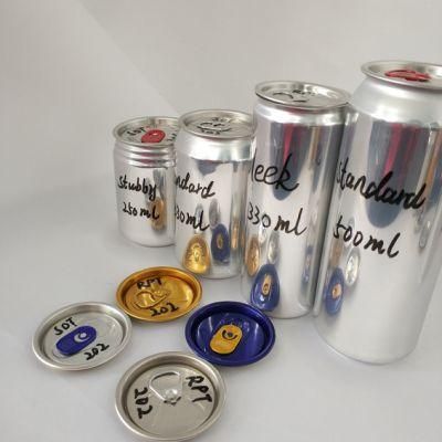 330 Ml Printed Aluminium Cans for Drinks